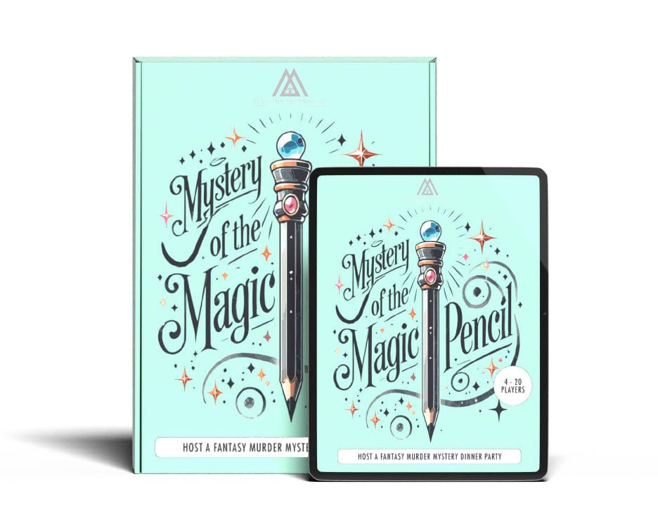 Expansion Pack - Kids Murder Mystery Game Kit - Mystery of the magic pencil