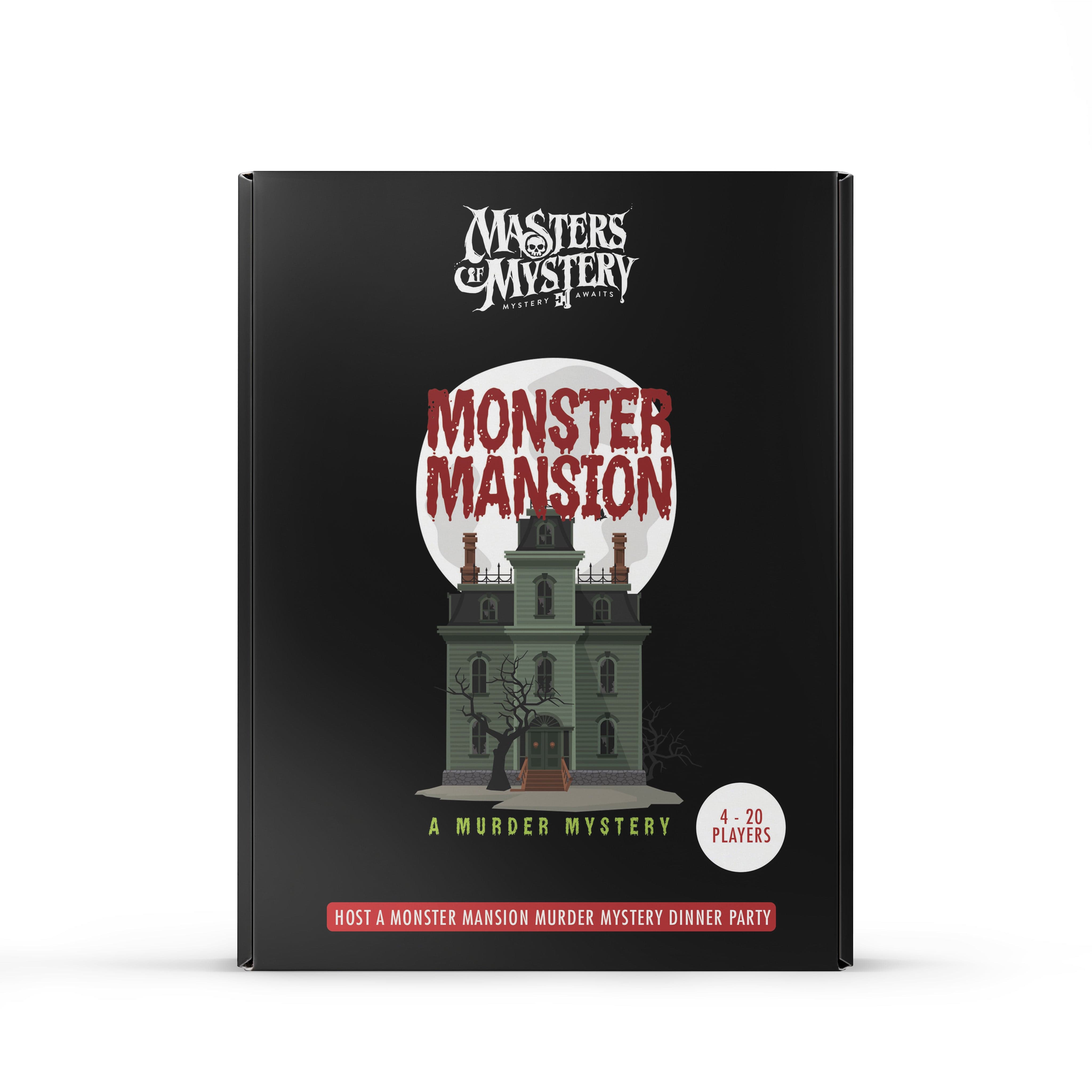 Haunted House murder mystery game box, front — image 1