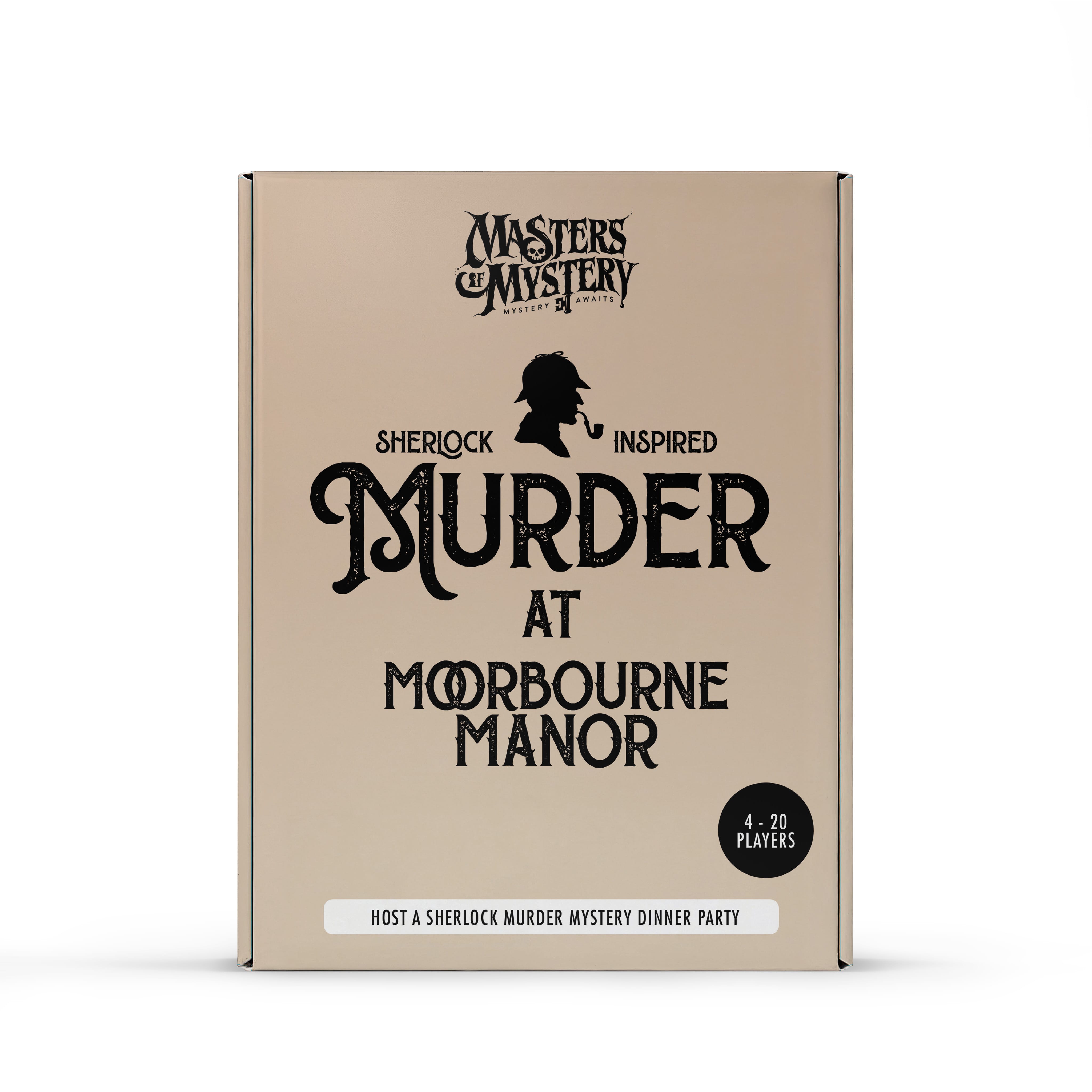 Sherlock Holmes Murder Mystery murder mystery game box, front