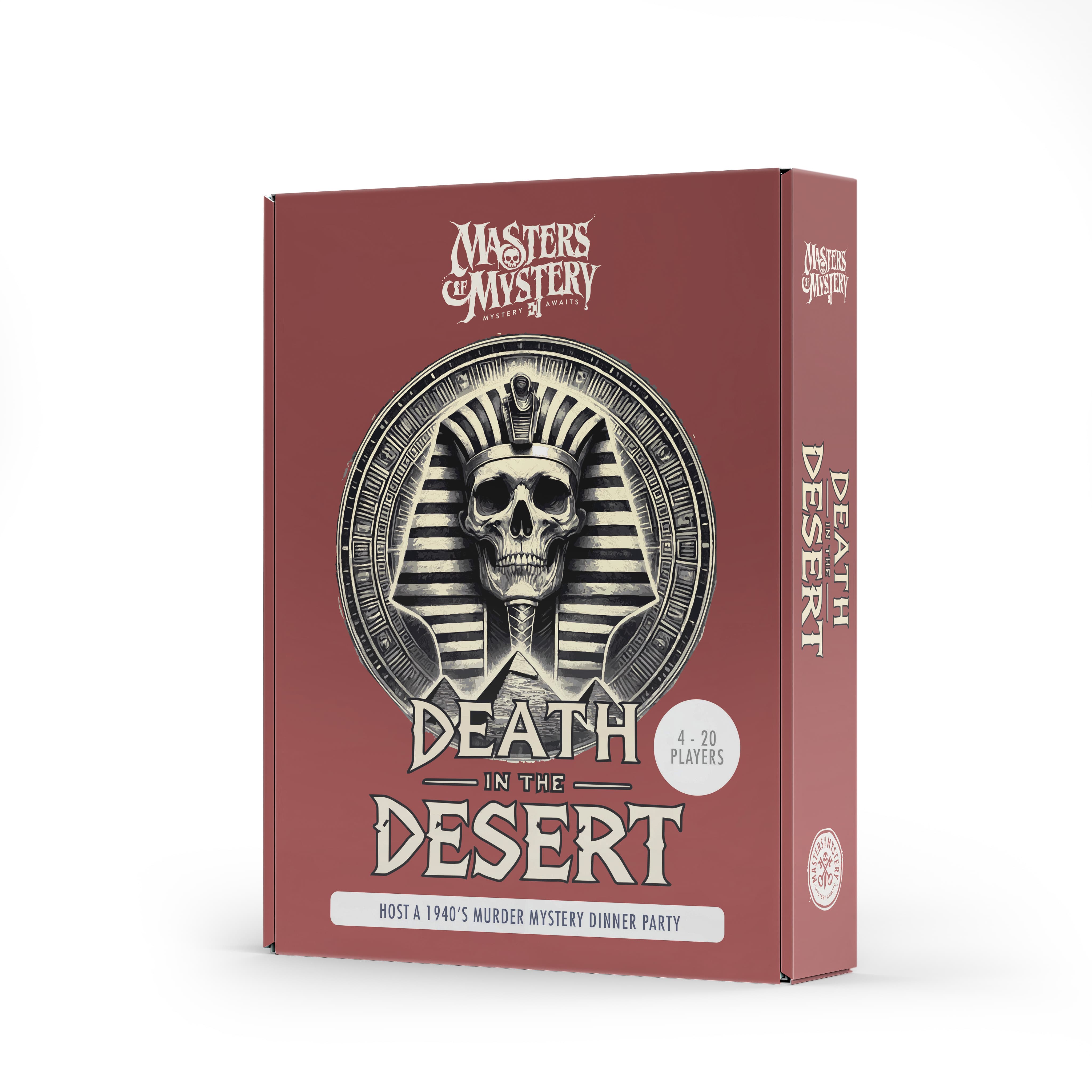 Ancient Egypt game box, spine