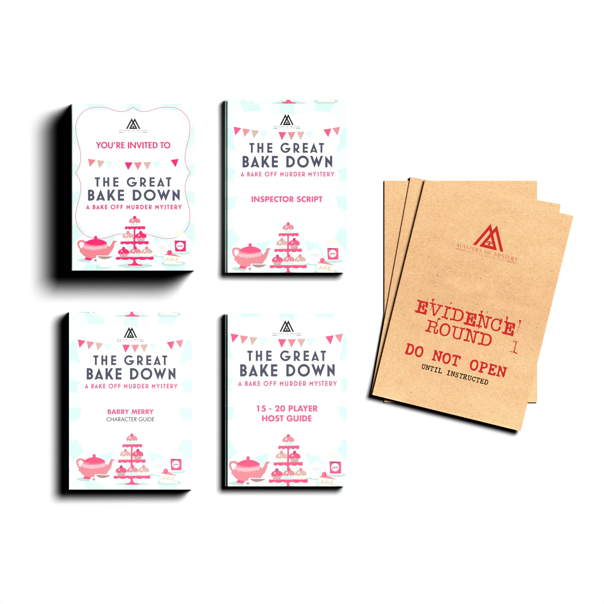 Expansion Pack - Bake Off Themed Mystery Game Kit