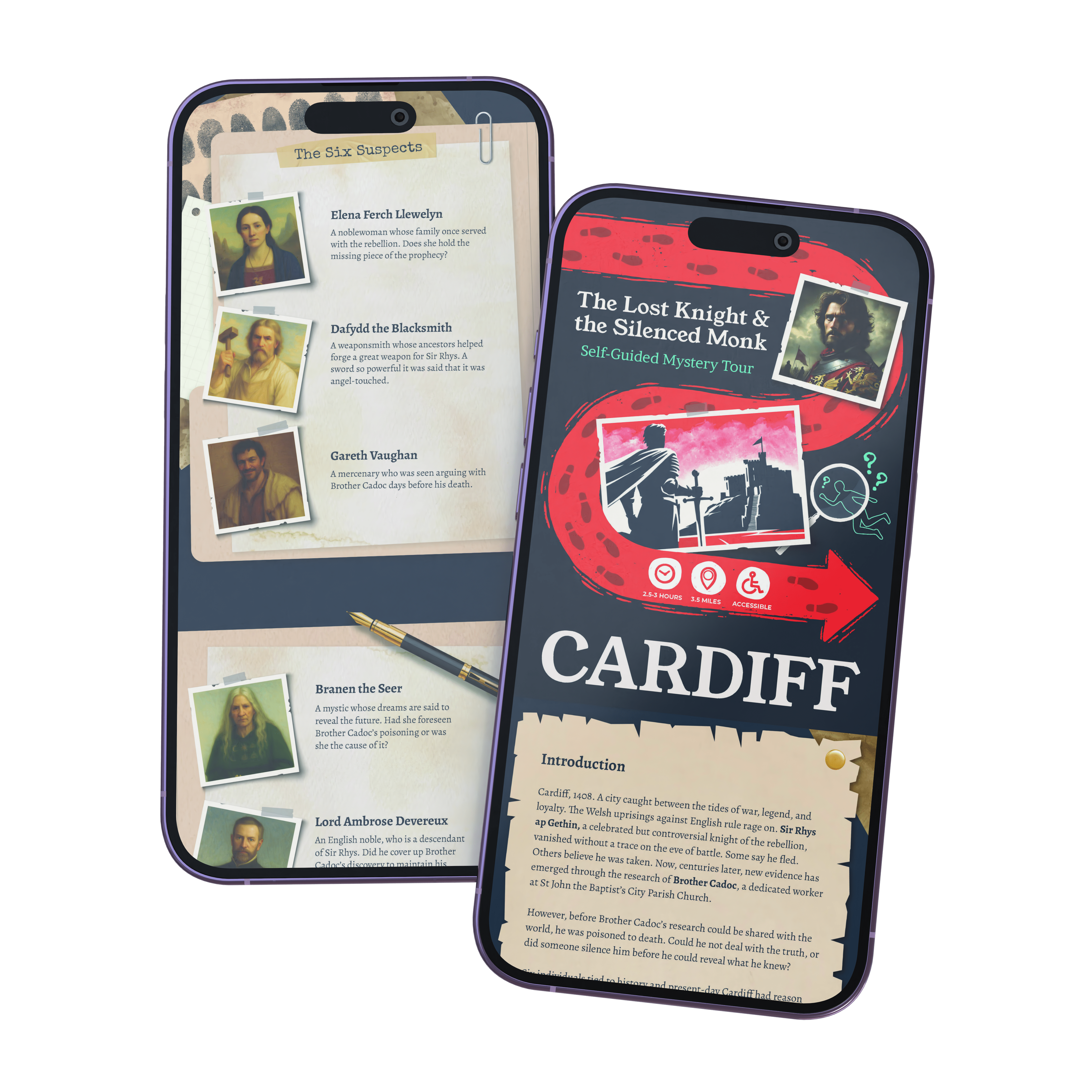 Outdoor Escape Room Cardiff - Self-Guided Murder Mystery Tour – The Lost Knight & the Silenced Monk — image 6