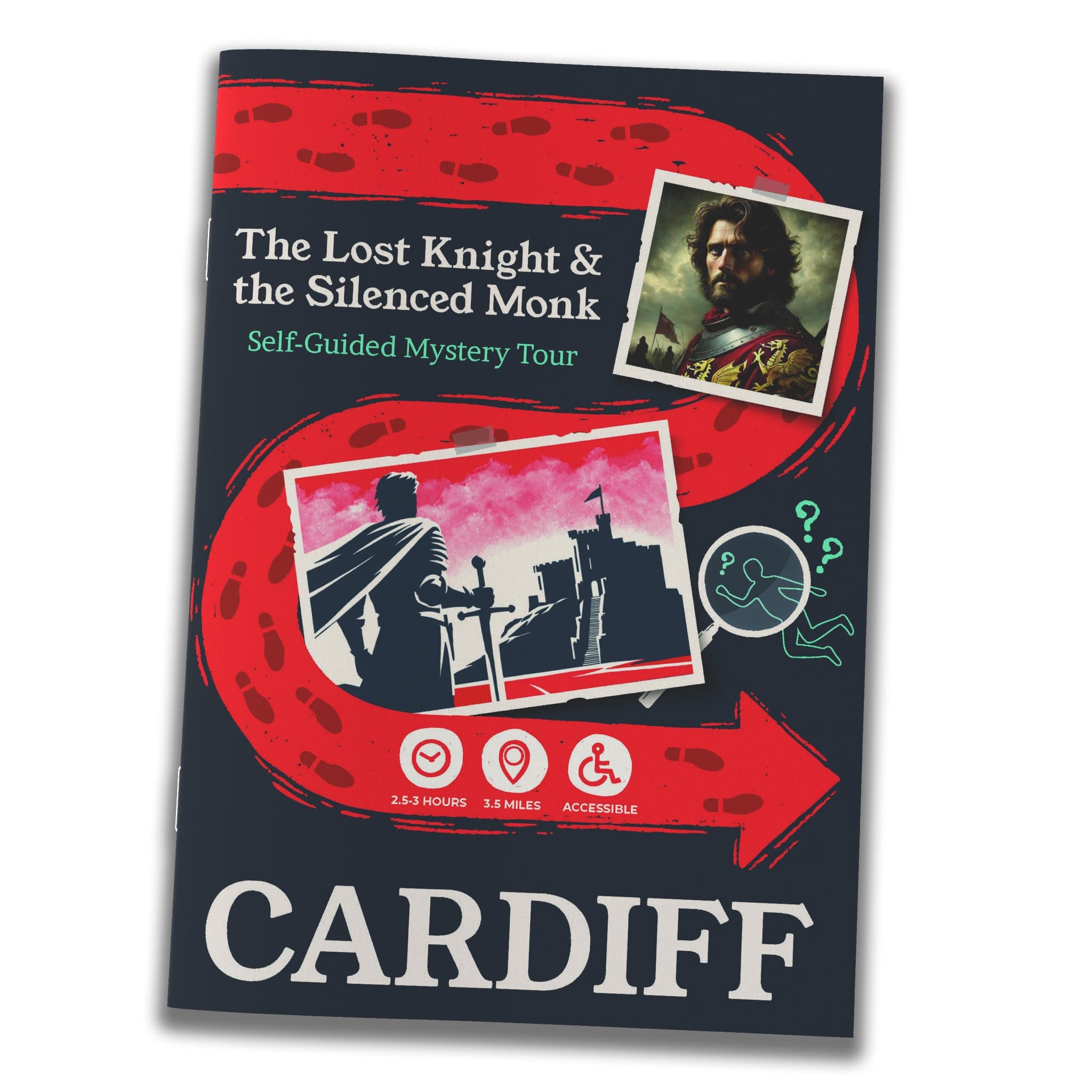 Outdoor Escape Room Cardiff - Self-Guided Murder Mystery Tour – The Lost Knight & the Silenced Monk