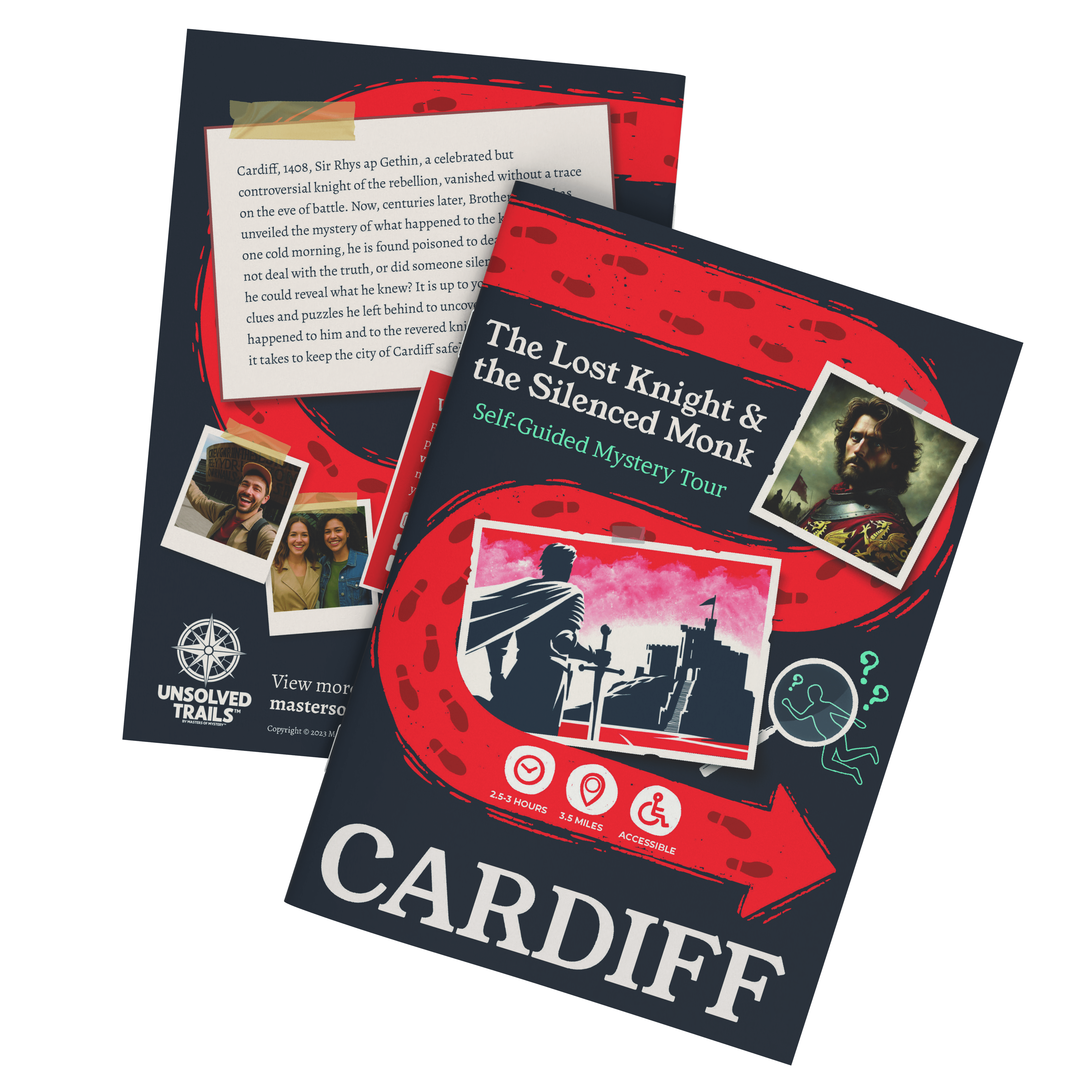 Outdoor Escape Room Cardiff - Self-Guided Murder Mystery Tour – The Lost Knight & the Silenced Monk — image 5