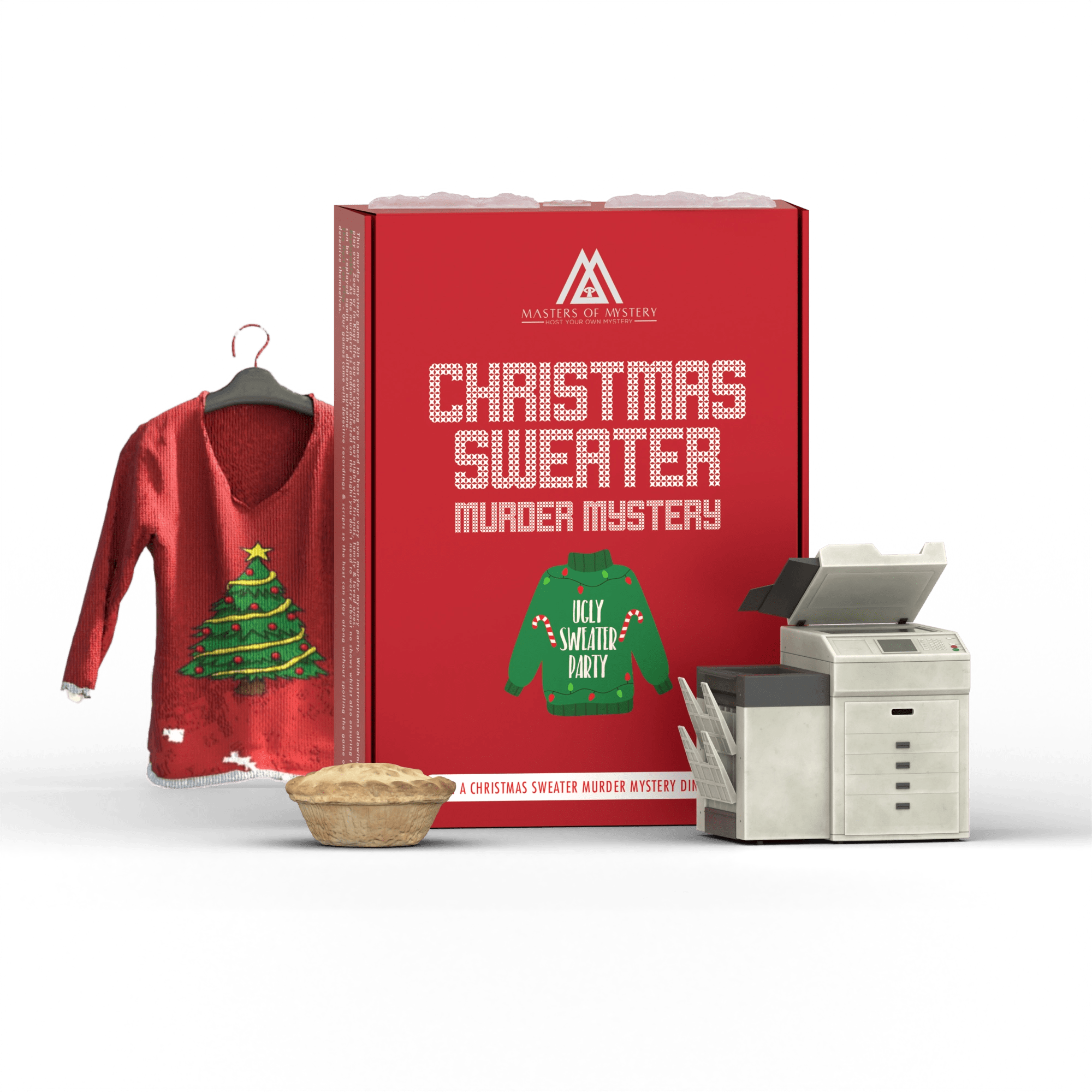 Expansion Pack - Office Christmas Sweater Party Murder Mystery Game Kit