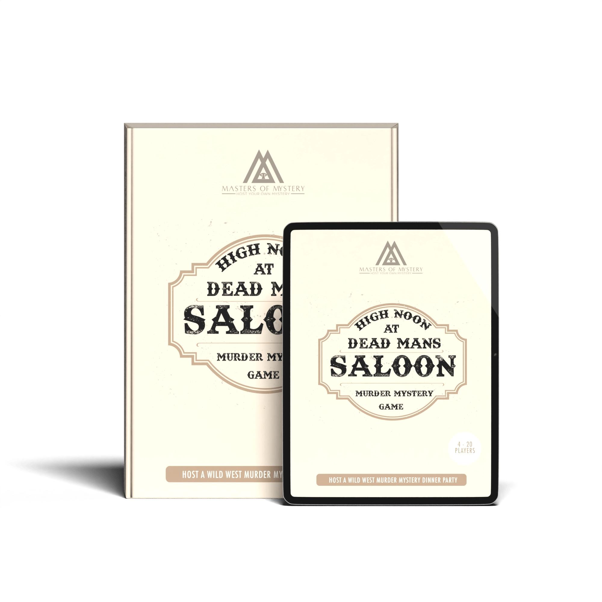 Expansion Pack - Host Your Own Wild West Cowboy Themed Murder Mystery Game Kit