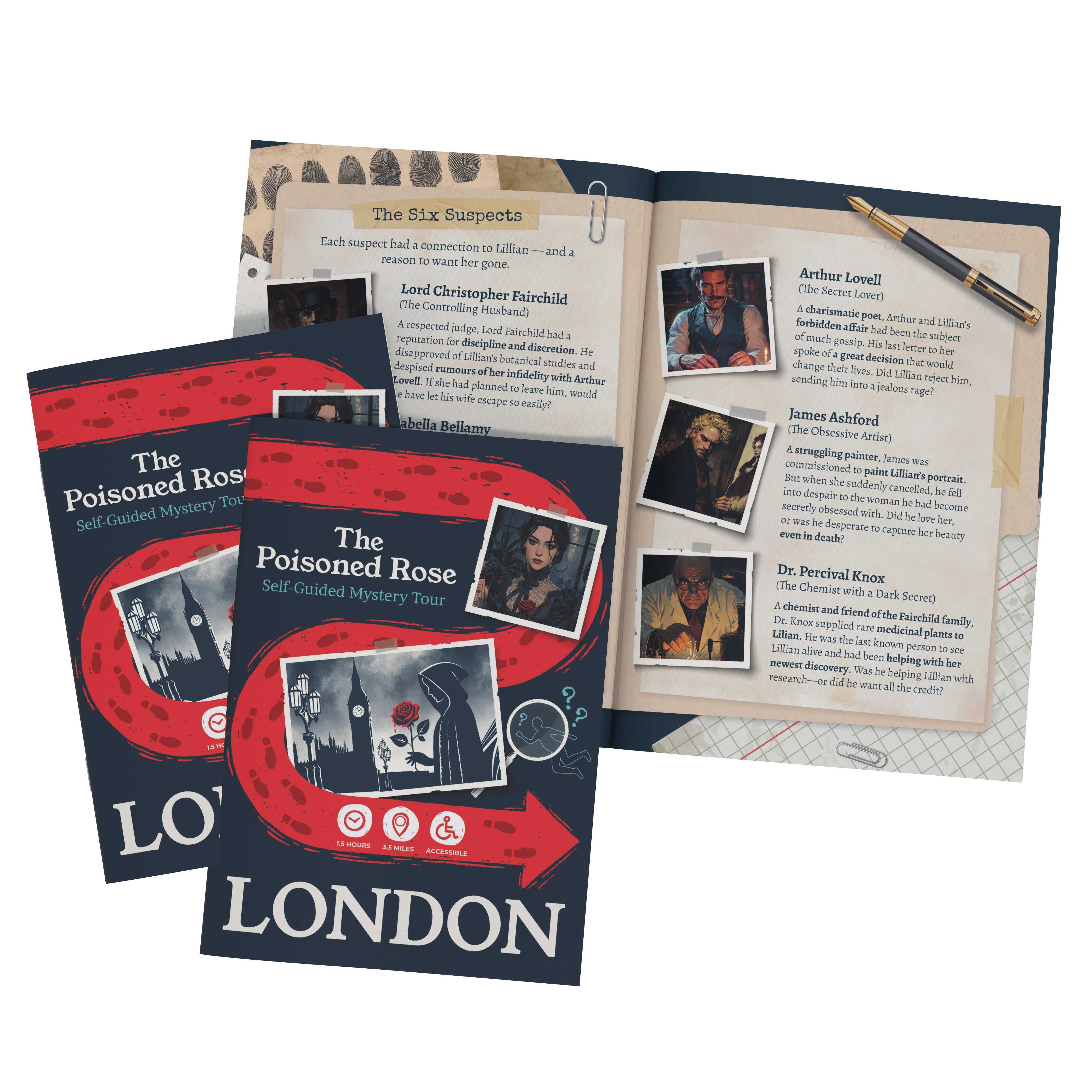 Outdoor Escape Room London - Self-Guided Murder Mystery Tour – The Poisoned Rose — image 5