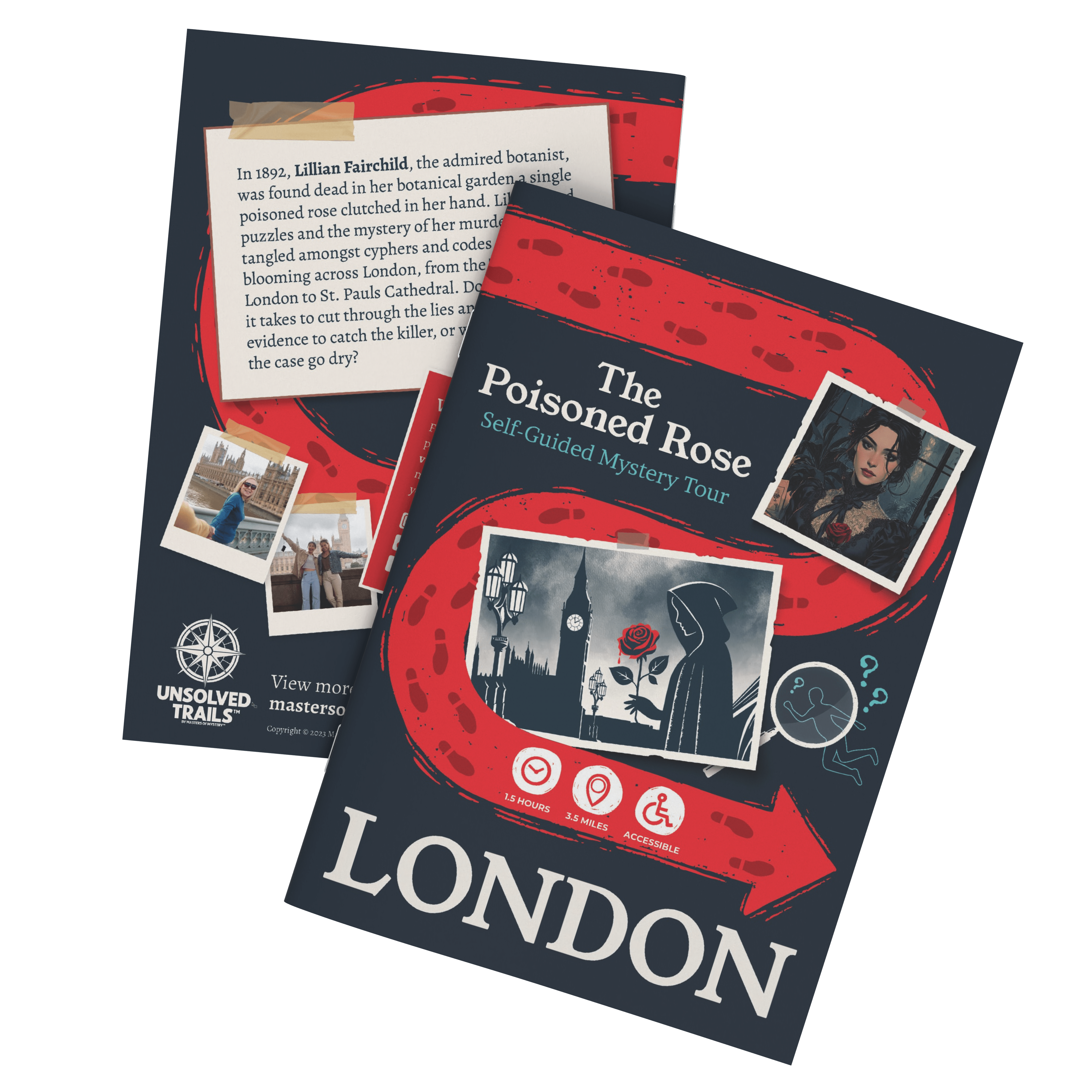 Outdoor Escape Room London - Self-Guided Murder Mystery Tour – The Poisoned Rose — image 6