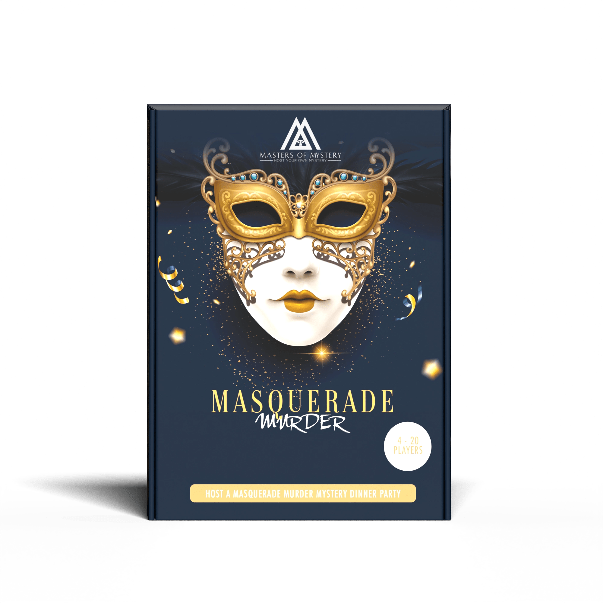 Expansion Pack - Masquerade Themed Murder Mystery Game Kit