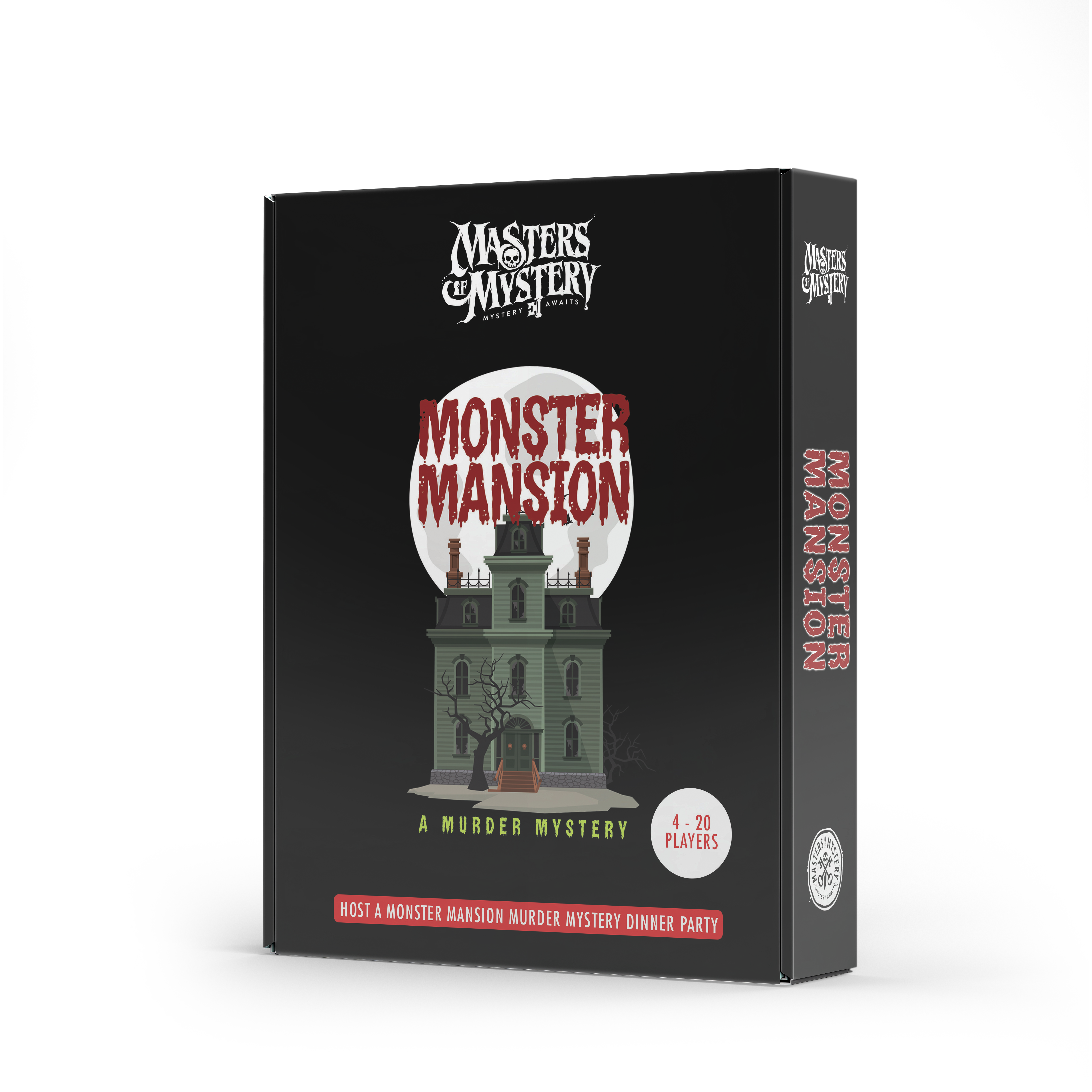 Halloween Murder Mystery Game Kit - Monster Mansion