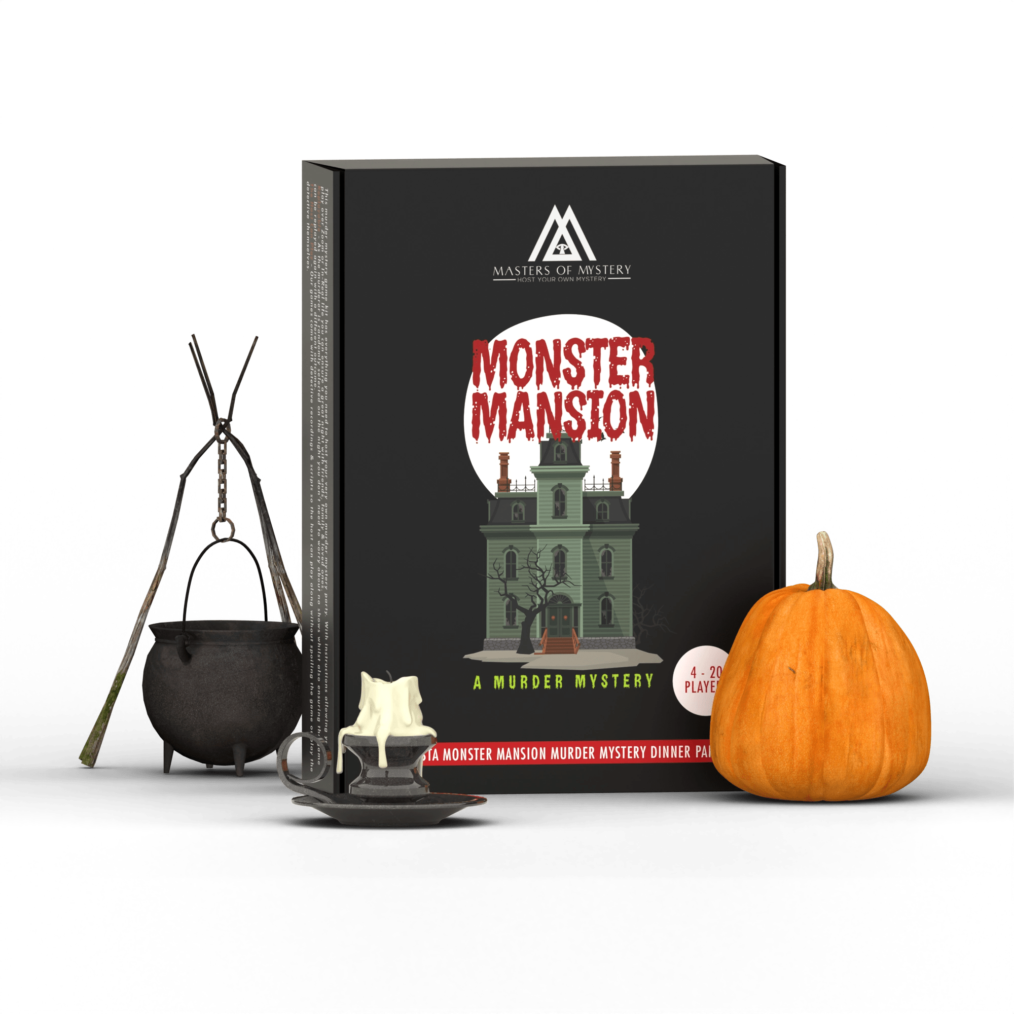Expansion Pack - Host Your Own Halloween Themed Murder Mystery Game Kit