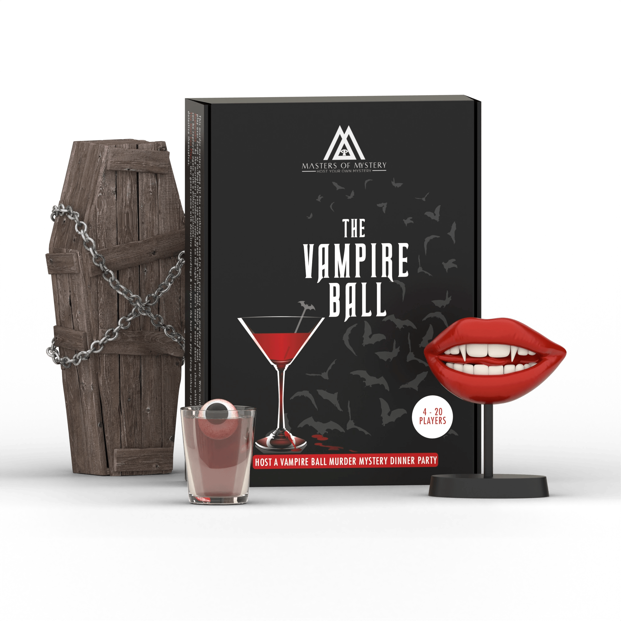 Expansion Pack - Vampire Ball Murder Mystery Game Kit