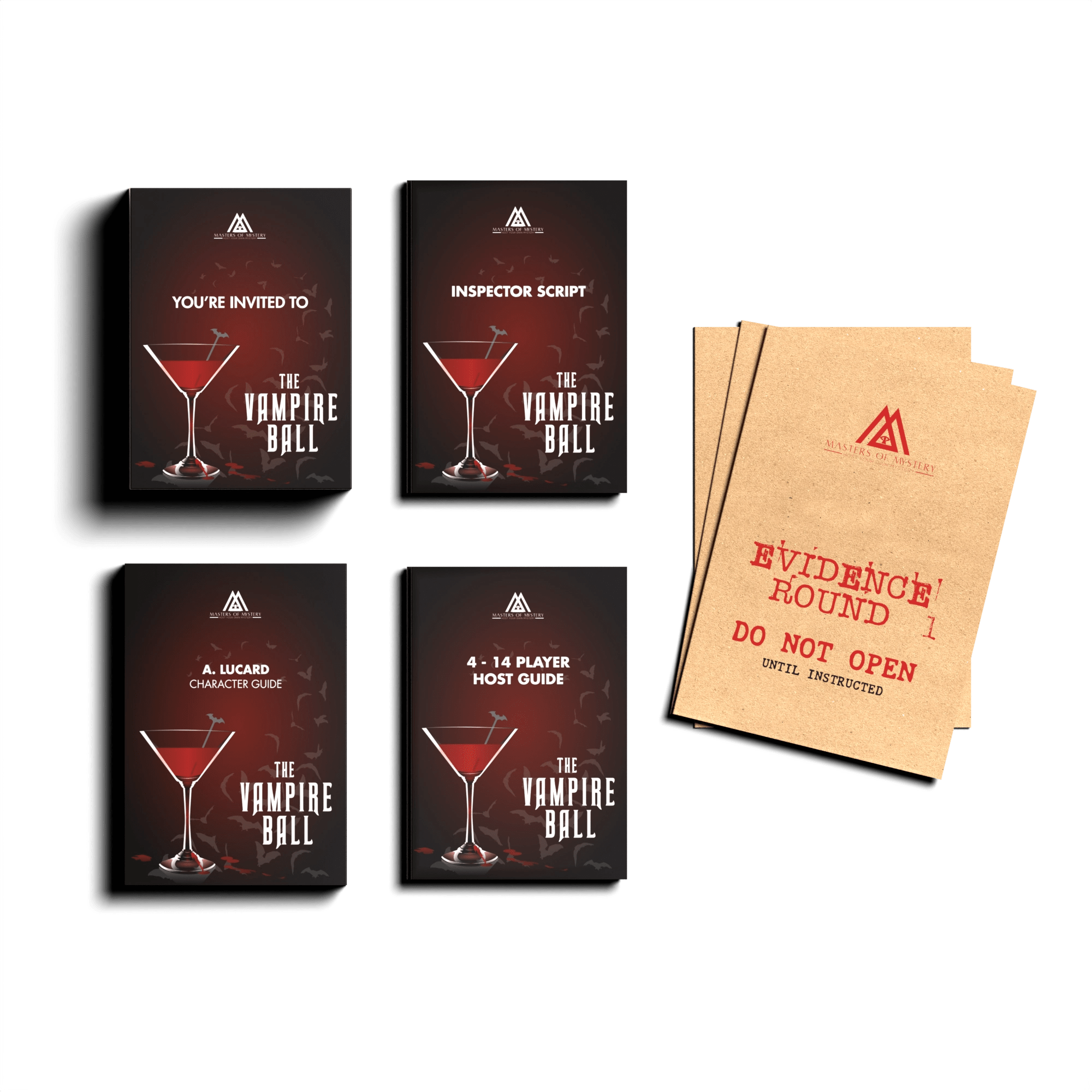 Expansion Pack - Vampire Ball Murder Mystery Game Kit