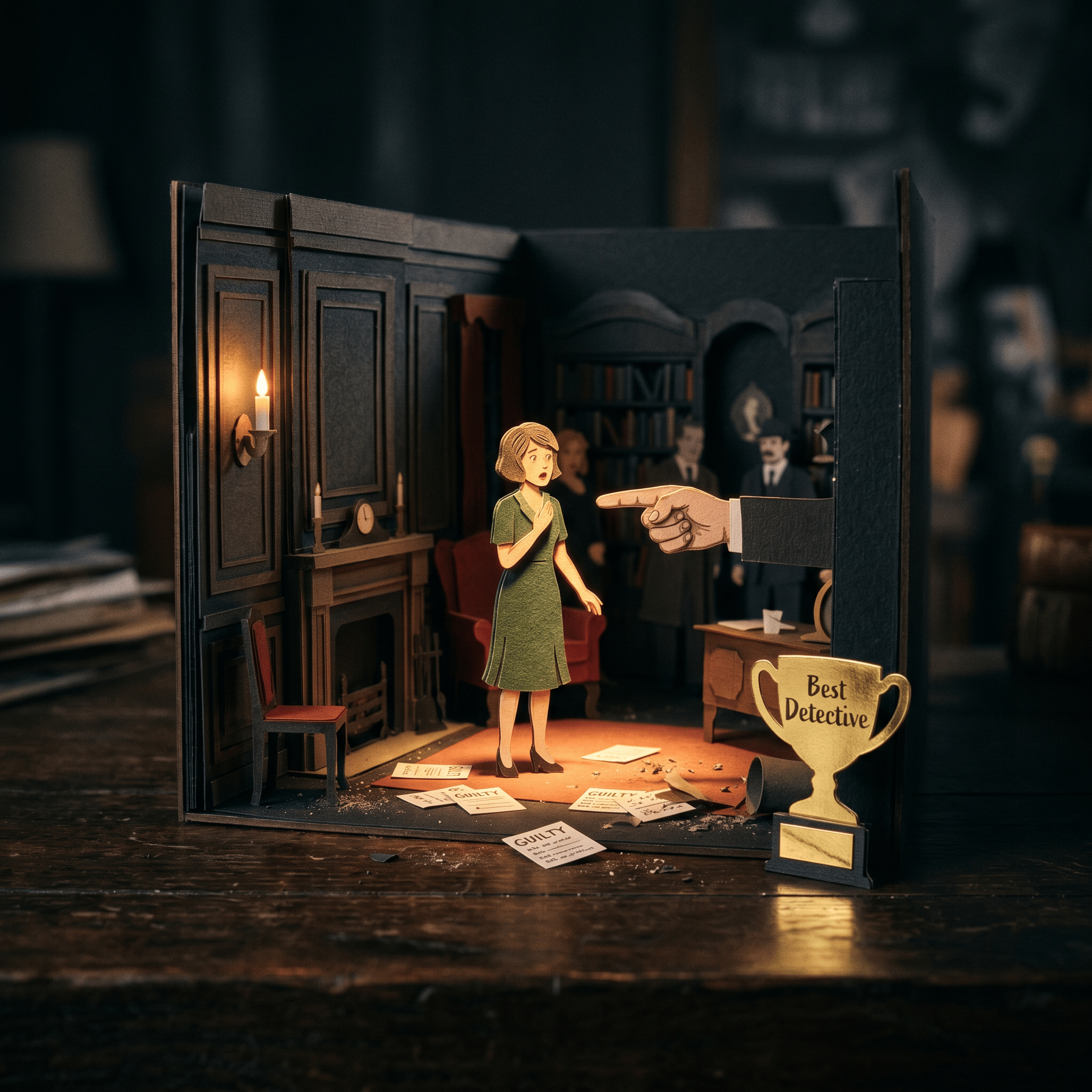 How it works — Accuse, Reveal & Award Prizes