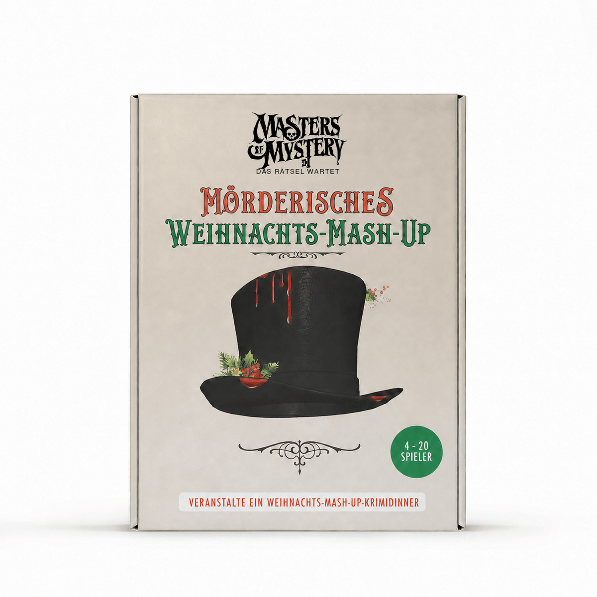 Weihnachts-Krimidinner für zuhause – Mörderisches Weihnachts-Mash-up