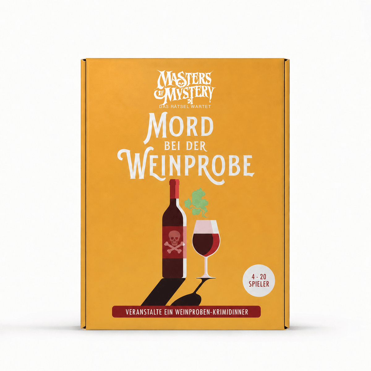 Weinprobe-Krimidinner für zuhause – Mord bei der Weinprobe