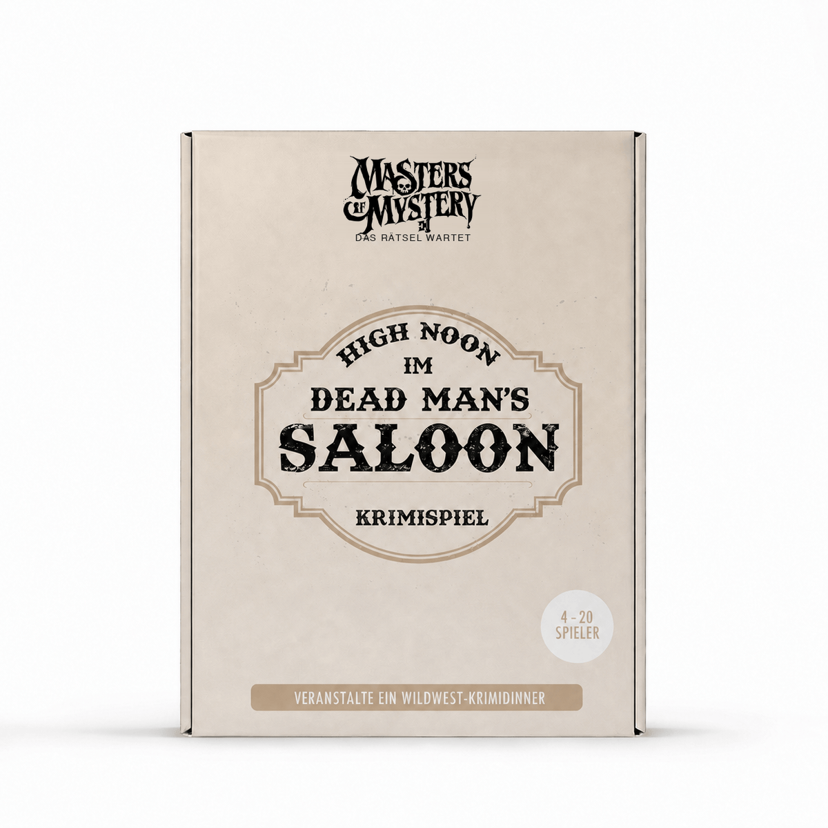 Wildwest-Krimidinner für zuhause – High Noon im Dead Man’s Saloon