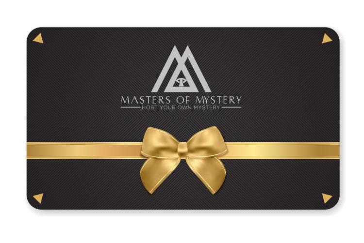 Murder Mystery Party Game Gift Voucher