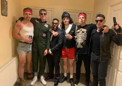 Eighties Hollywood Male Costumes for Murder Mystery Party