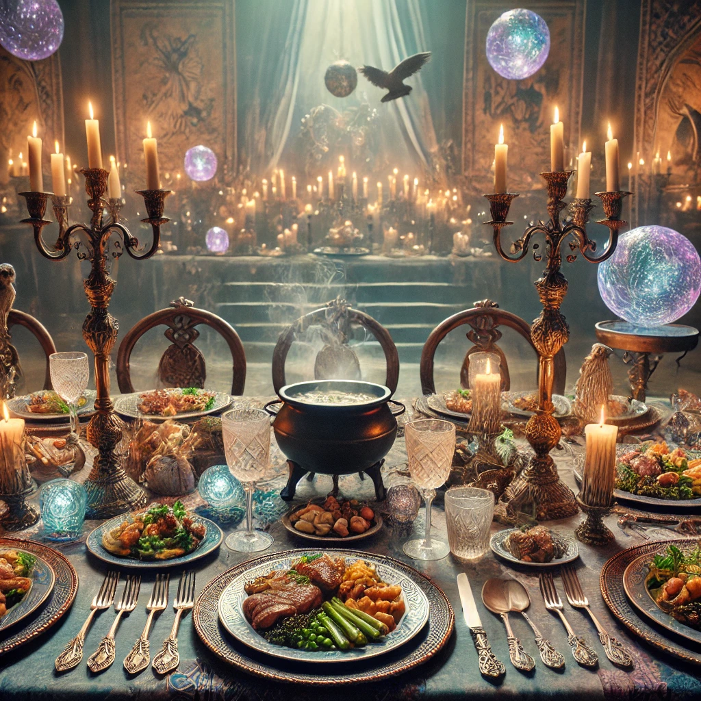 Wizard-Themed Dinner and Drinks Menu: A Magical Feast