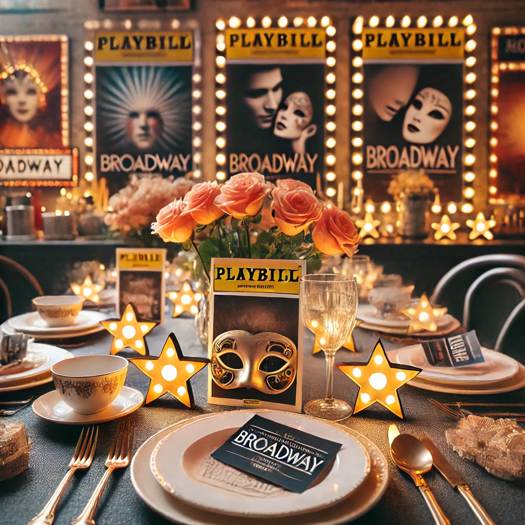 Broadway Themed Food and Drinks Menu: A Night of Culinary Drama