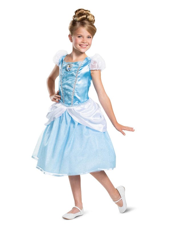 Disney Cinderella Deluxe Costume with Character Cameo - Fancy Dress for Kids