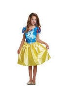 Disney Snow White Classic Costume - Princess Fancy Dress with Cameo - Womens Halloween Outfit