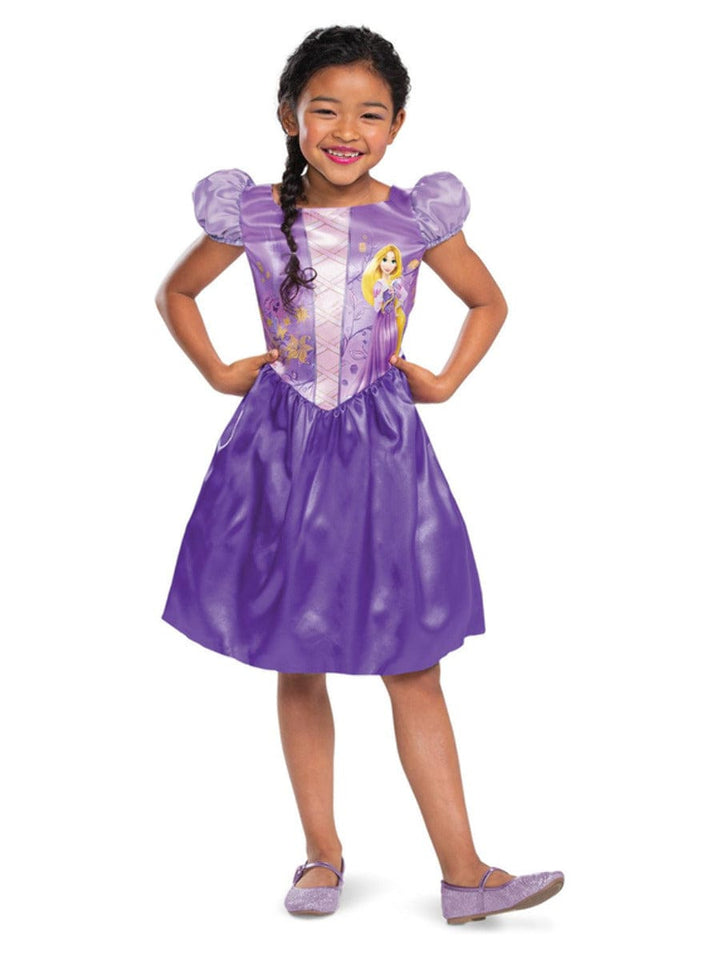 Disney Tangled Rapunzel Fancy Dress Costume - Basic Plus Size