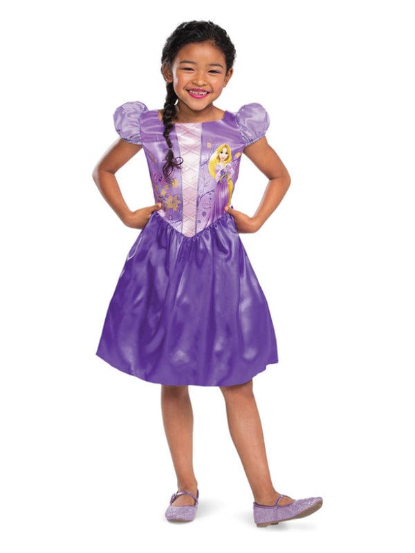 Disney Tangled Rapunzel Fancy Dress Costume - Basic Plus Size