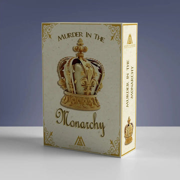 Kit de juego de misterio de asesinato temático de Monarchy & Royal Family