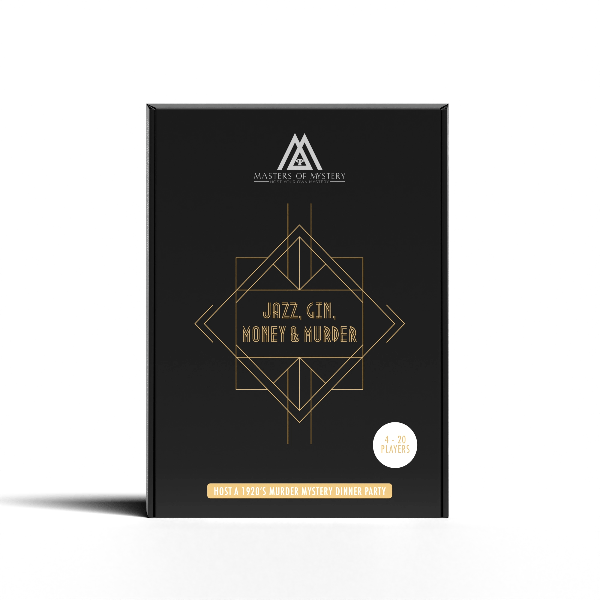 1920s Murder Mystery Game Kit Physical Kit Masters of Mystery