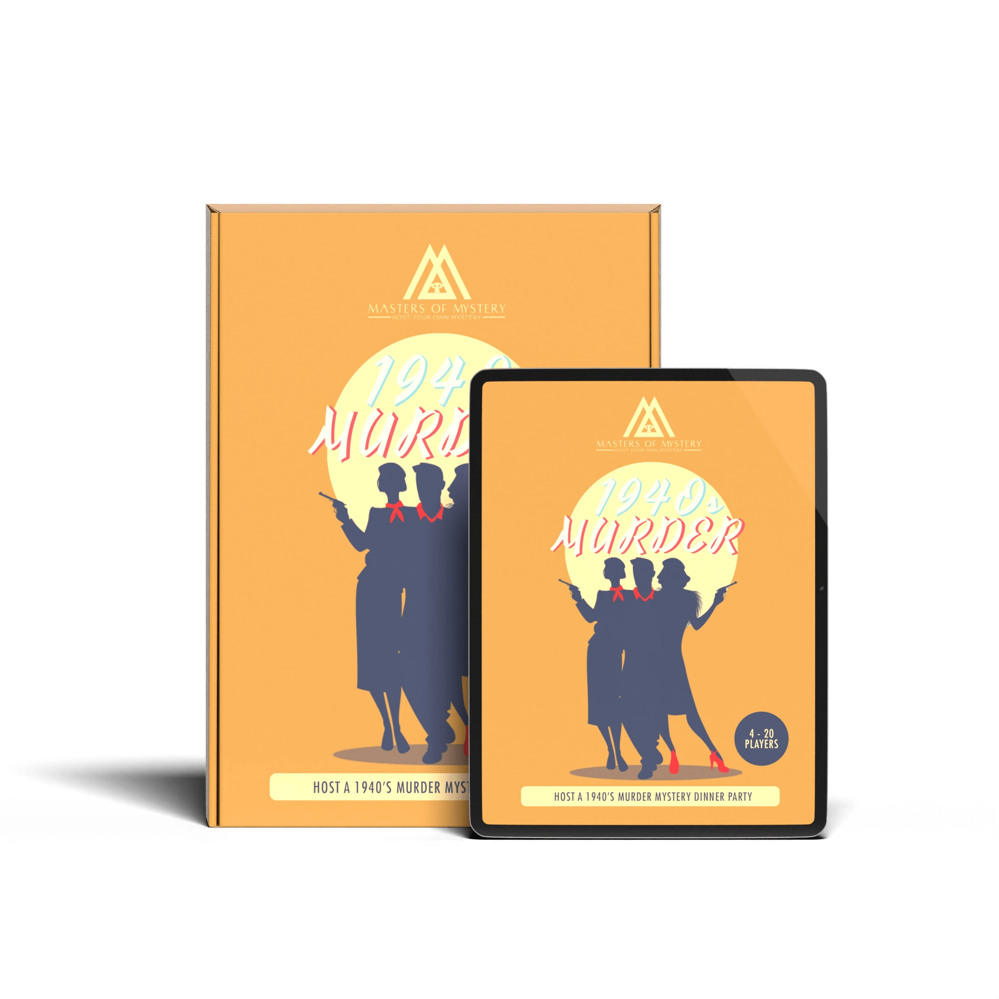 Expansion Pack - 1940s Murder Mystery Host Your Own Game Kit