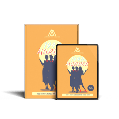 Expansion Pack - 1940s Murder Mystery Host Your Own Game Kit