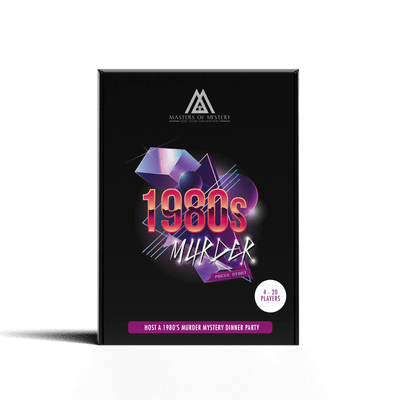 Expansion Pack - Host Your Own 1980s Murder Mystery Game Kit