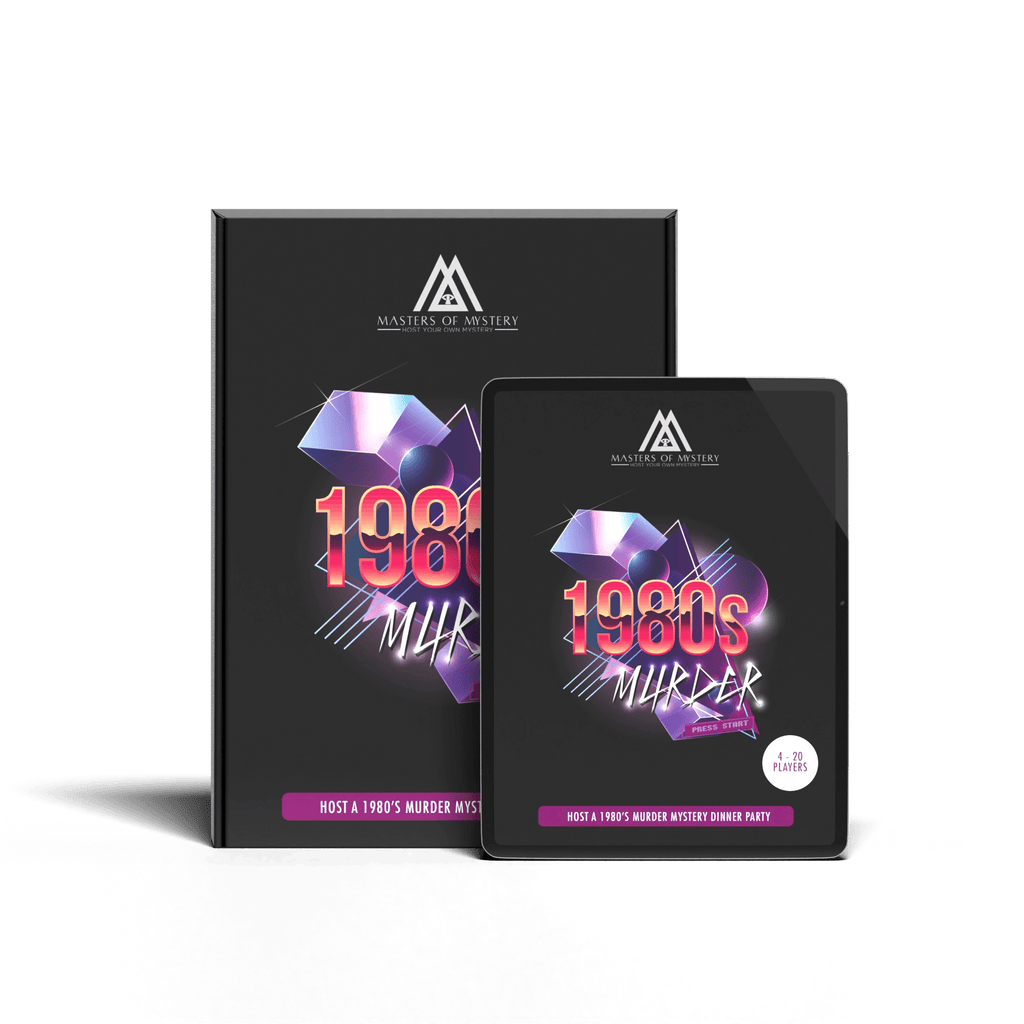 Expansion Pack Host Your Own 1980s Murder Game Kit