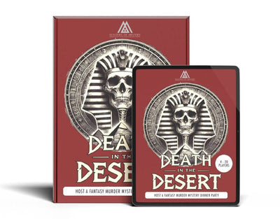 Expansion Pack - Ancient Egypt Themed Murder Mystery Game Kit