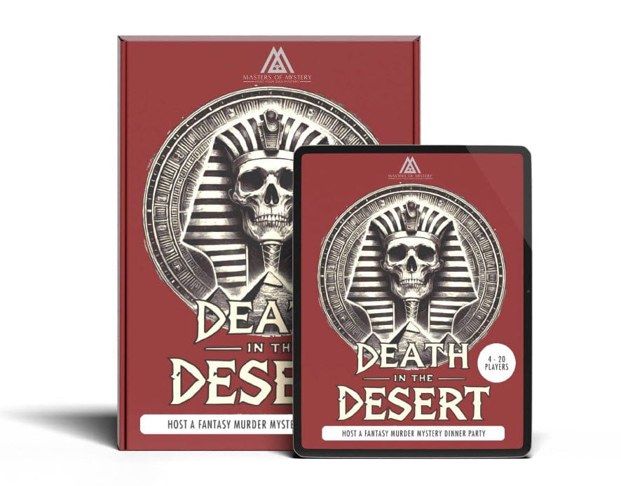 Expansion Pack - Ancient Egypt Themed Murder Mystery Game Kit