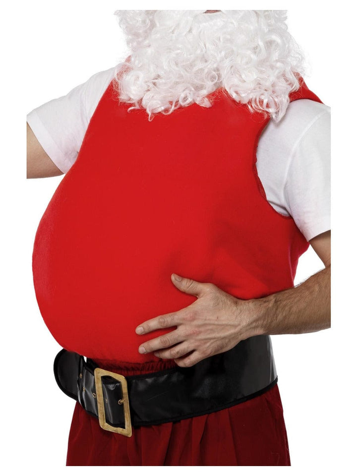 Fancy Dress Santa Belly Stuffer in Red - Costume Accessory for Christmas