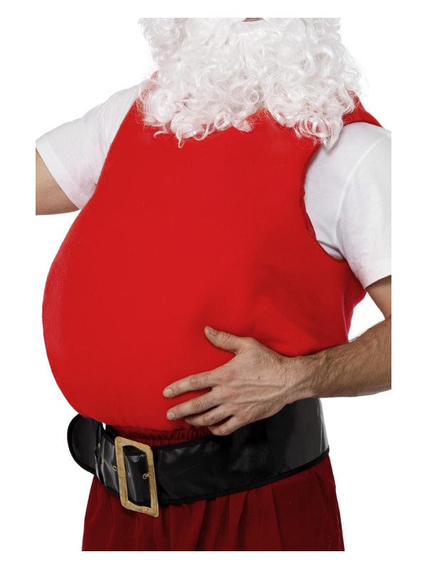 Fancy Dress Santa Belly Stuffer in Red - Costume Accessory for Christmas