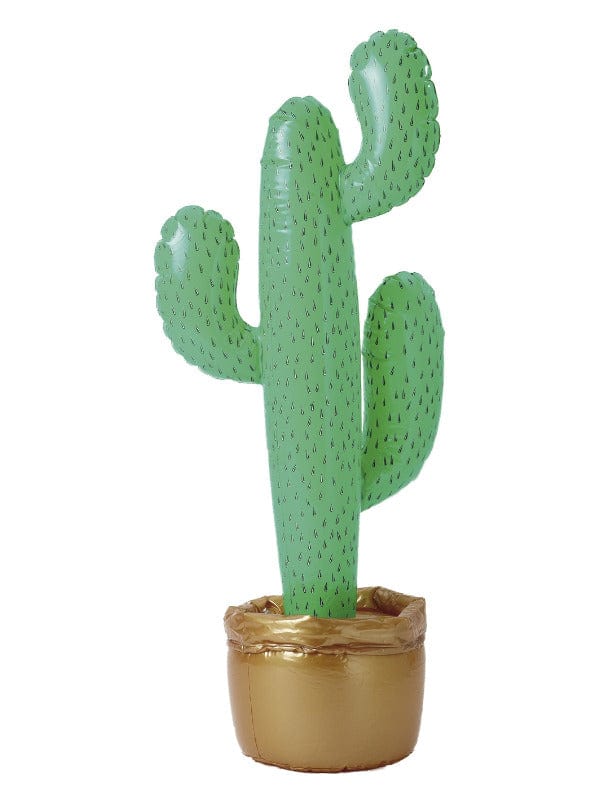 Inflatable Green Cactus Costume Prop for Fancy Dress Parties, 90cm Approx