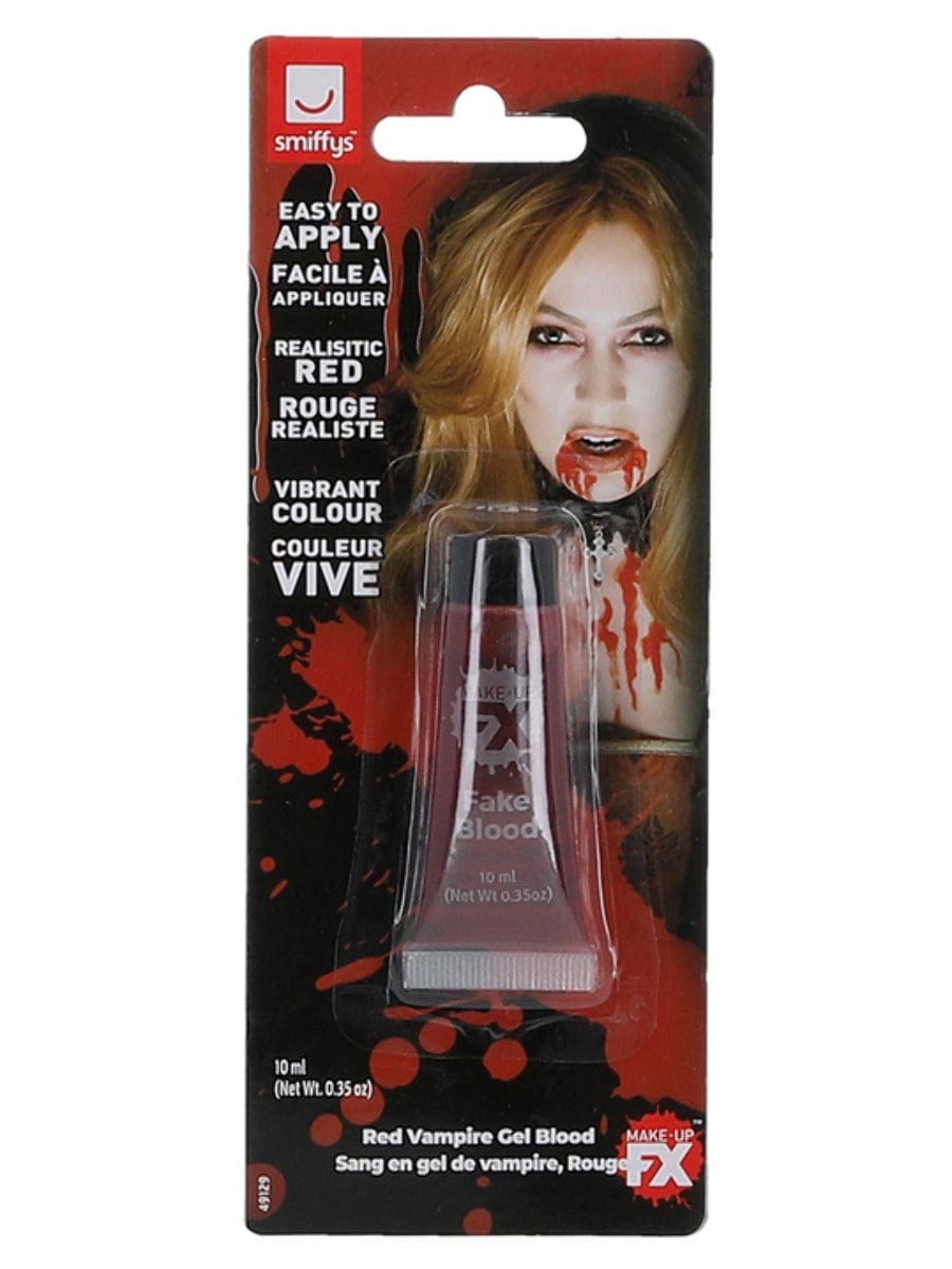 Smiffys Vampire Blood Make-Up FX - Red Tube 10ml/0.35 oz for Fancy Dress