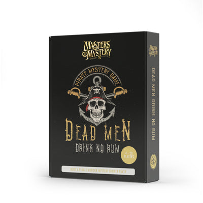 Pirate Murder Mystery game box, spine
