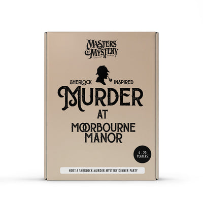 Sherlock Holmes Murder Mystery murder mystery game box, front