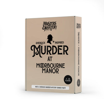 Sherlock Holmes Murder Mystery game box, spine