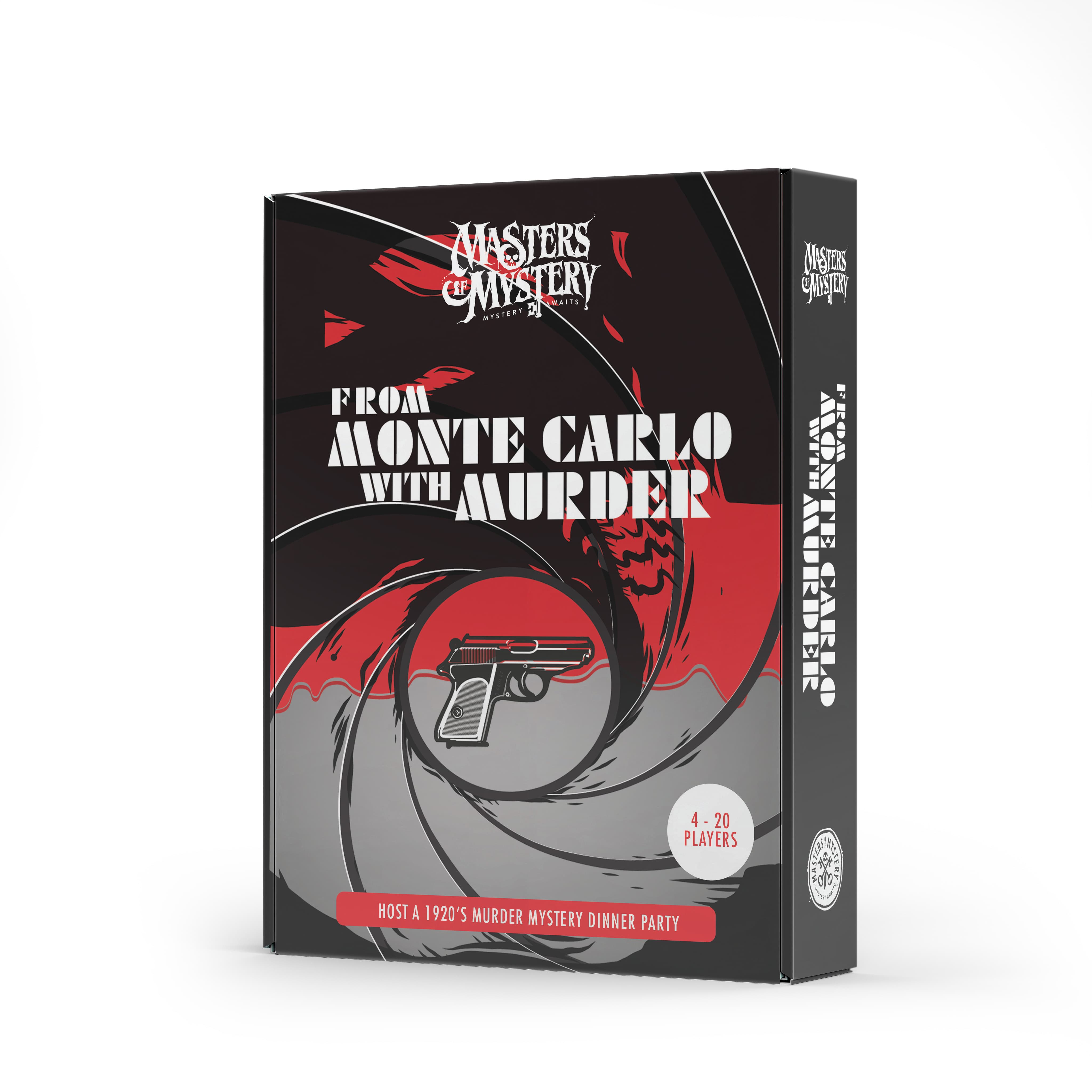 James Bond Box game box, spine