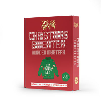 Xmas Sweater Party game box, spine