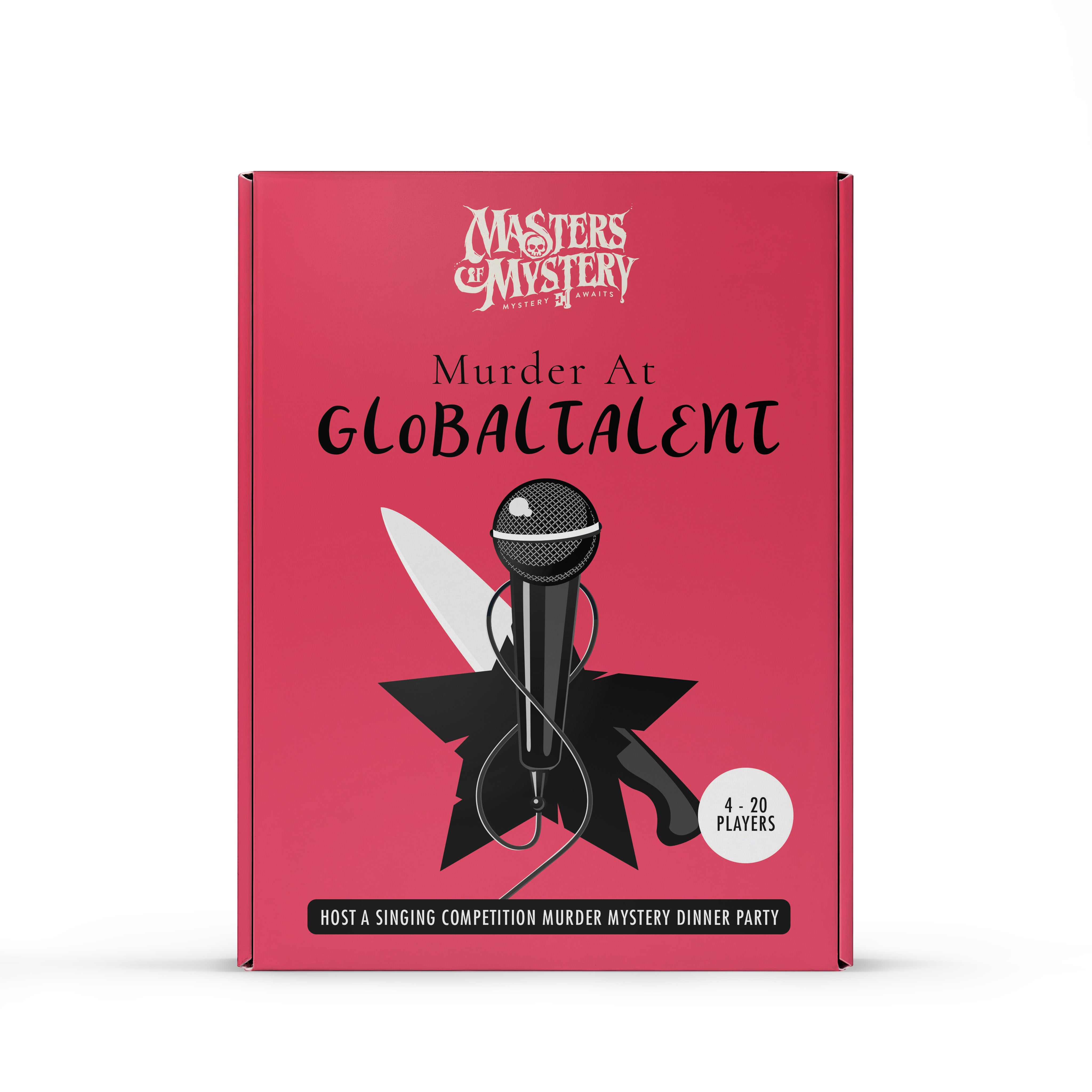 Eurovision Murder Mystery game box, front
