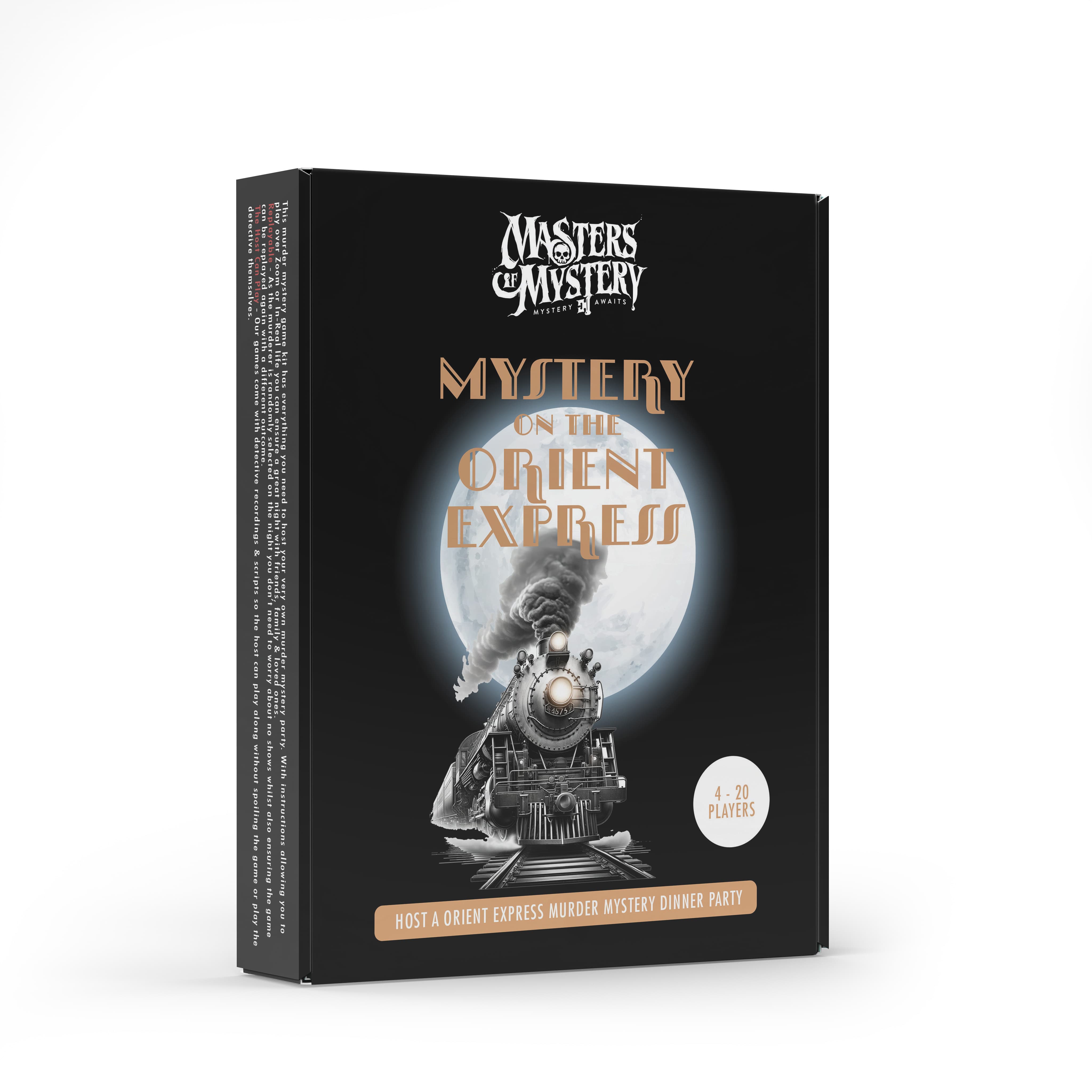 Orient Express Murder Mystery game box, angled