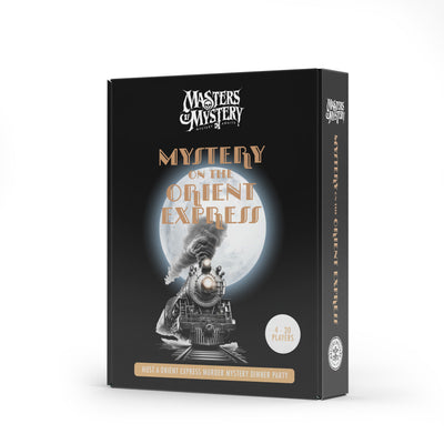 Orient Express Murder Mystery game box, spine