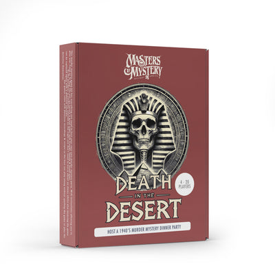 Ancient Egypt game box, angled